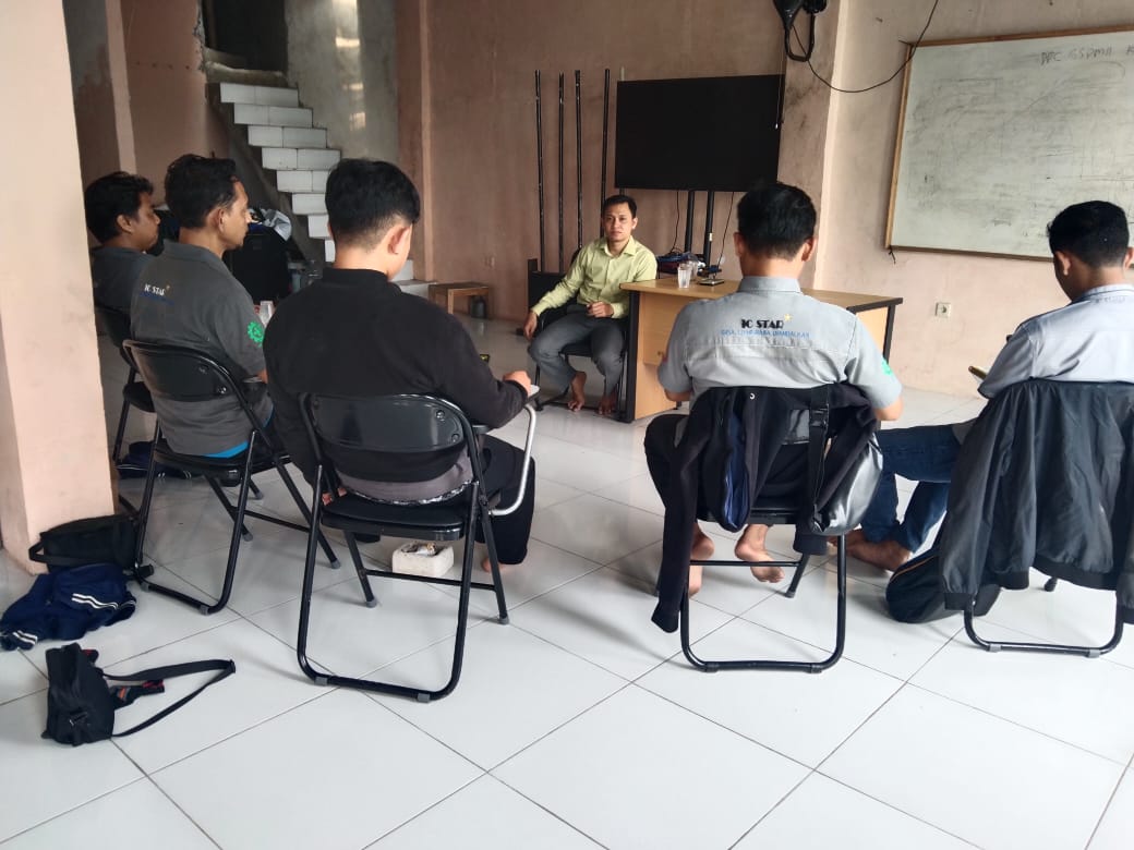 PUK PT. Andalan Manis Sejahtera Bersama Bung Humaidi A.Md., S.H di Sekretariat DPC GSPMII Bekasi